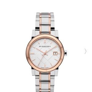 NWT and box Burberry 34mm City Watch